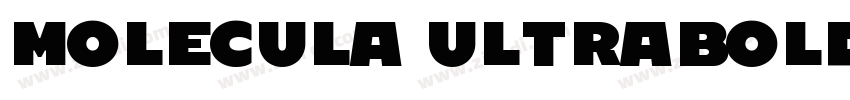 Molecula UltraBold字体转换
